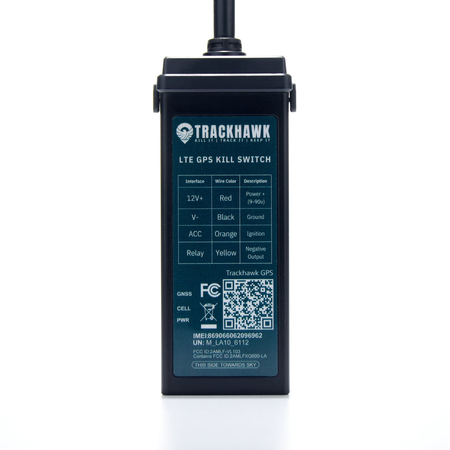 Trackhawk VL03: Hardwired GPS Kill Switch Tracker
